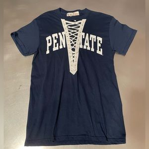 Penn State lace up T-shirt